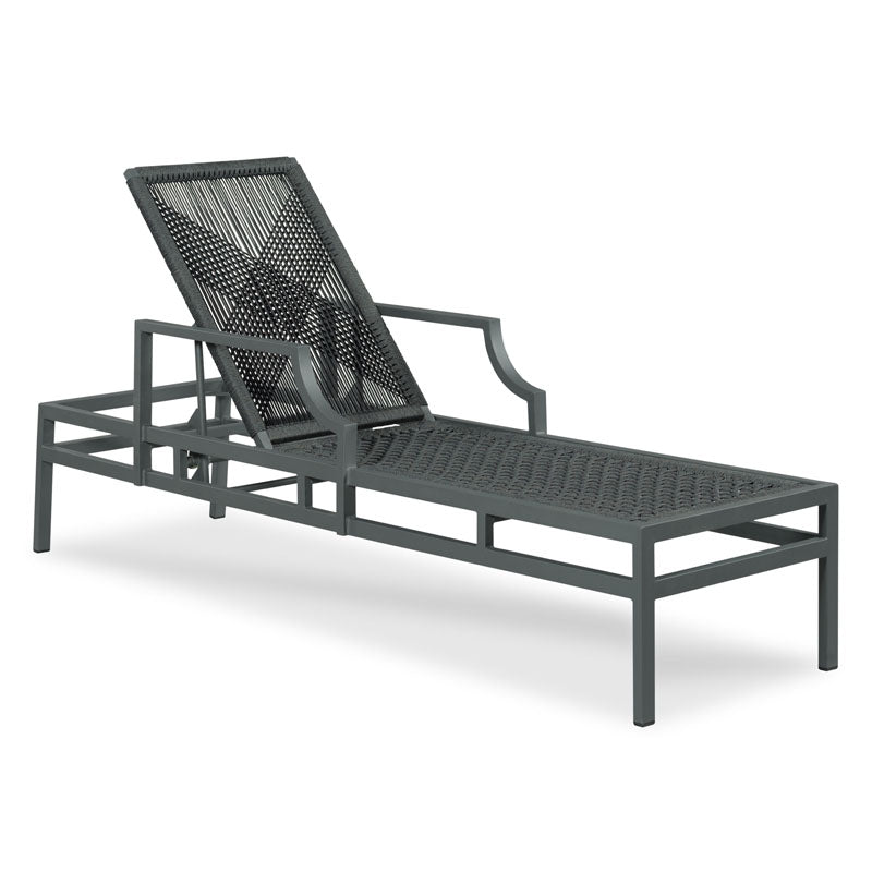 Bellevue Metal Chaise-Woodbridge Furniture-WOODB-O-707-84-Outdoor Chaises-1-France and Son