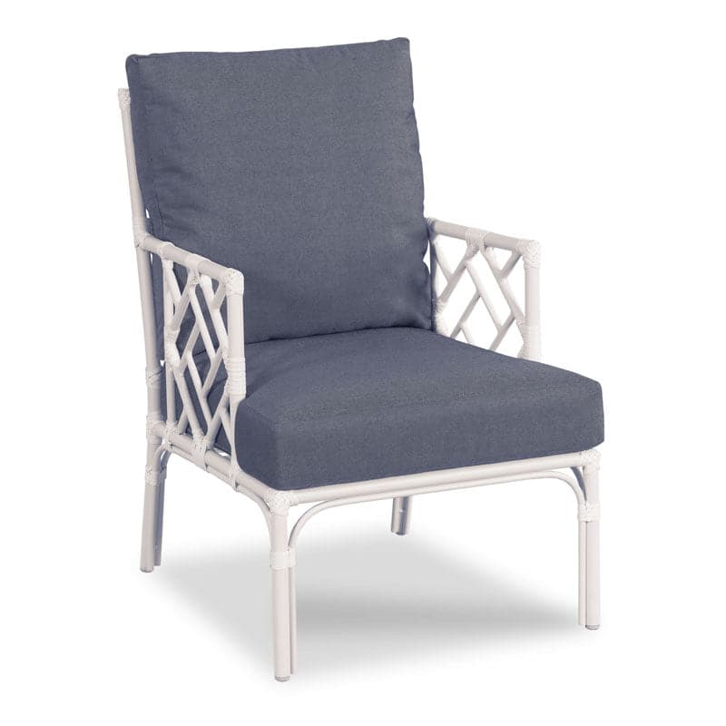 Carlyle Arm Chair-Woodbridge Furniture-WOODB-O-TF702-67-Lounge ChairsWhite-6-France and Son