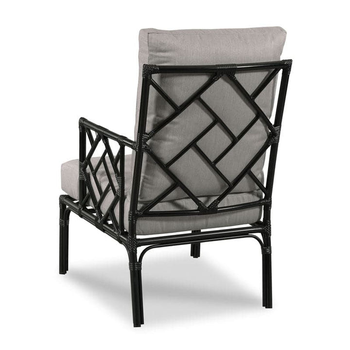 Carlyle Arm Chair-Woodbridge Furniture-WOODB-O-TF702-72-Lounge ChairsBlack-3-France and Son