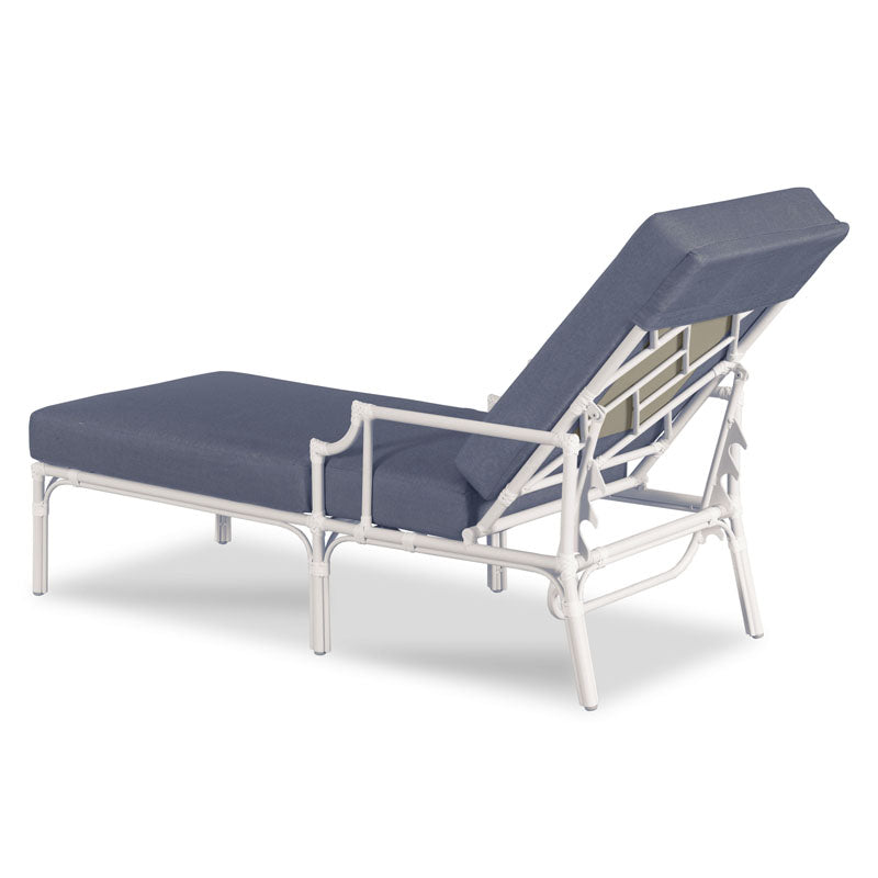 Carlyle Outdoor Chaise-Woodbridge Furniture-WOODB-O-TF705-67-Outdoor ChaisesCloud White Finish-2-France and Son