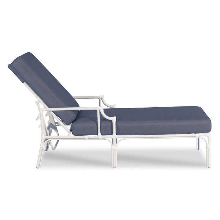 Carlyle Outdoor Chaise-Woodbridge Furniture-WOODB-O-TF705-67-Outdoor ChaisesCloud White Finish-4-France and Son
