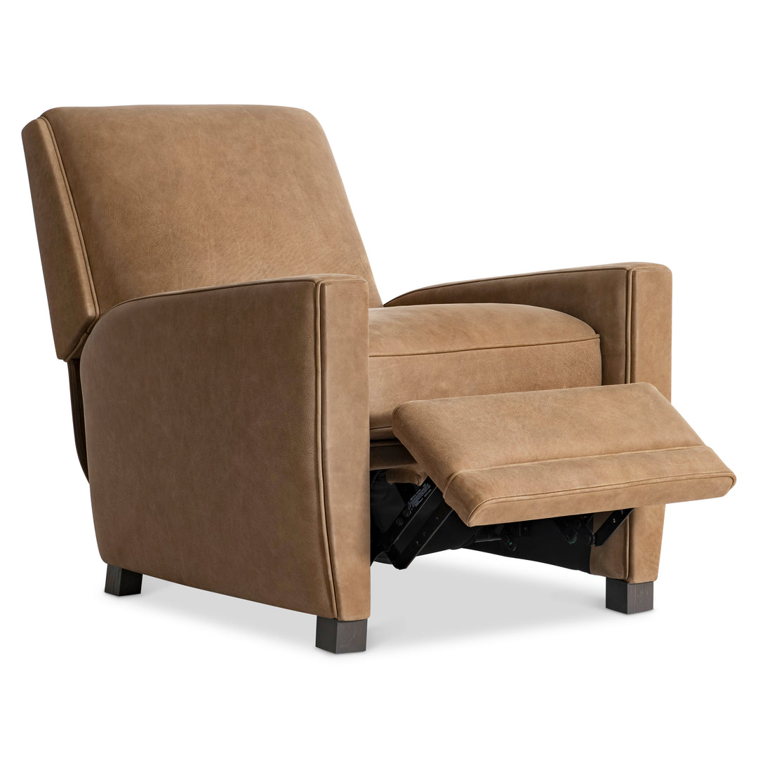 Bastille Leather Recliner, Tan