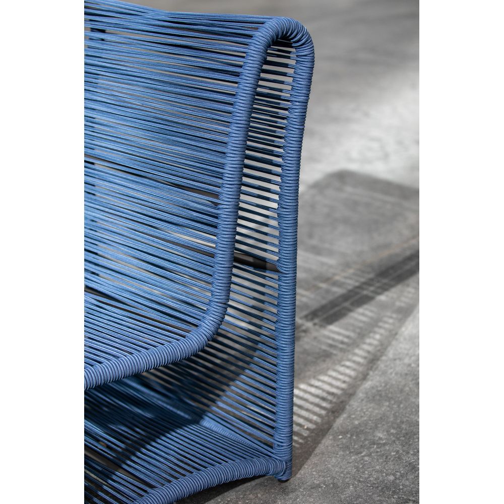Outdoor Lounge Chairs Marino Armless in Navy