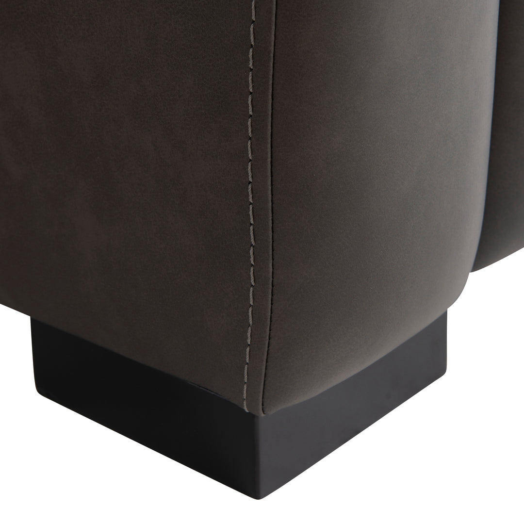 Germain Leather Power Motion Sofa Recliner