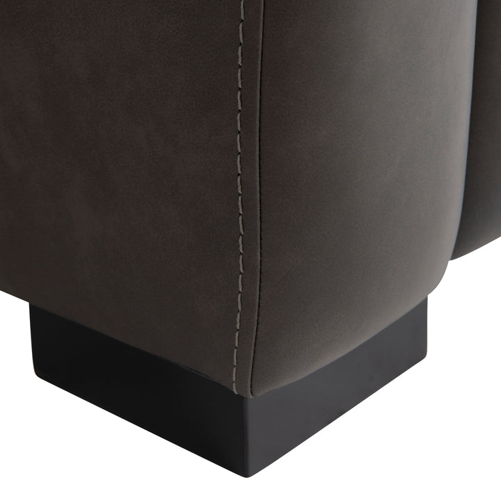 Germain Leather Power Motion Sofa Recliner