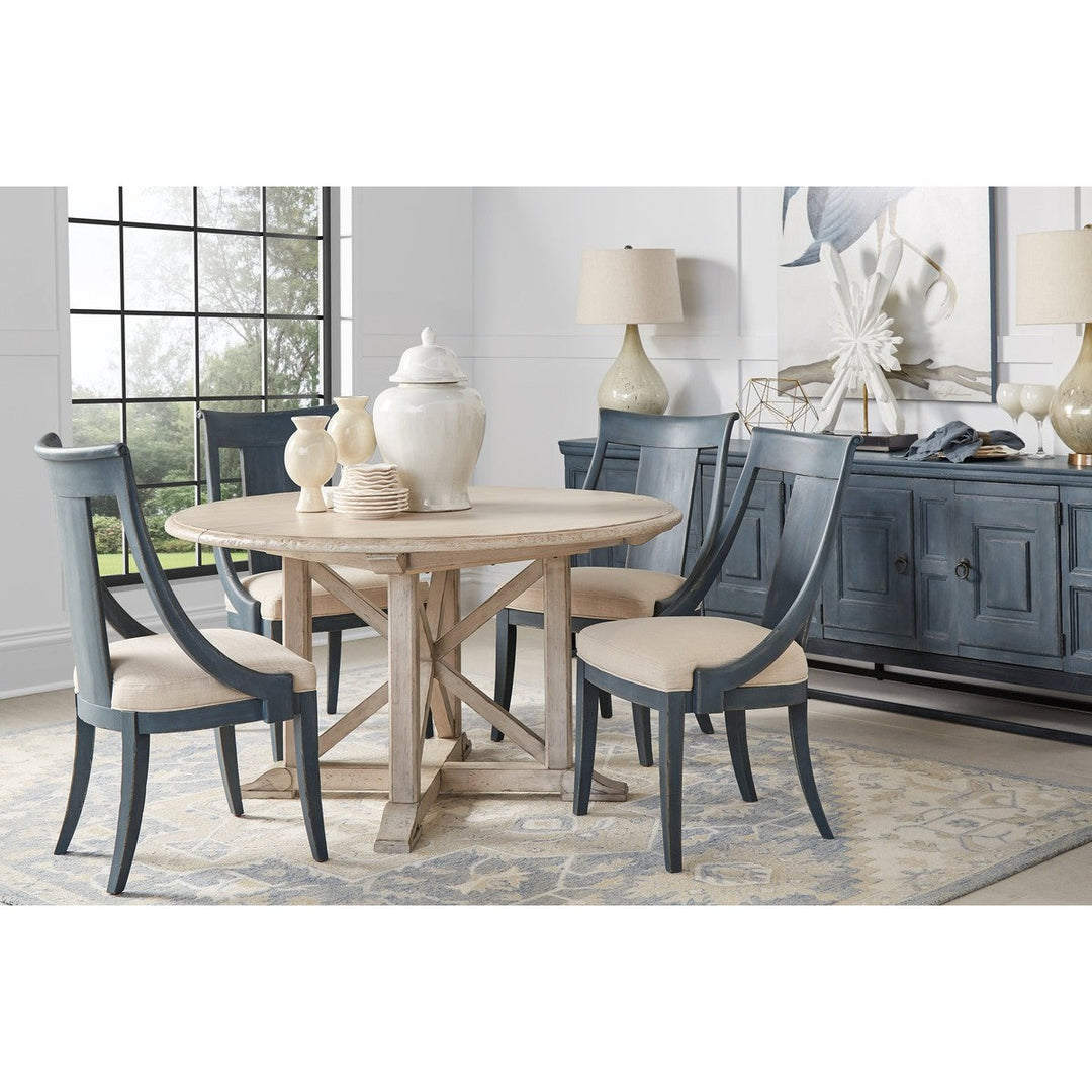 Alcove Entertainment Console - Blue