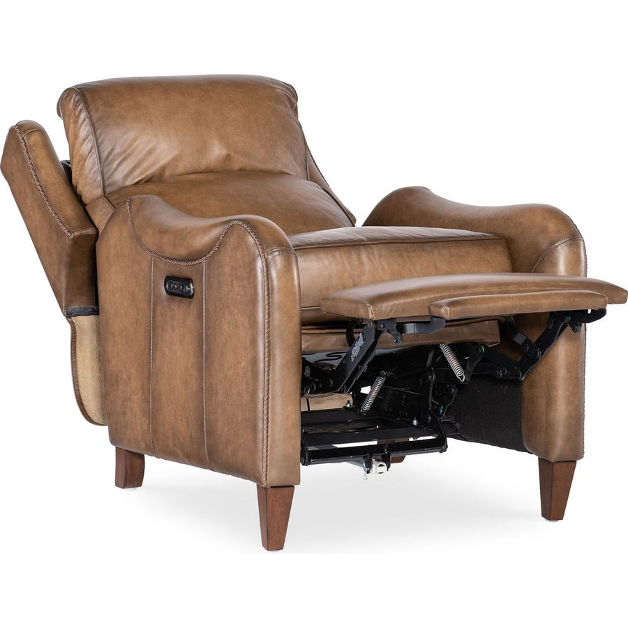 Lounge Chairs: Recliners Carrington Power Recliner w/Power Headrest - Brown