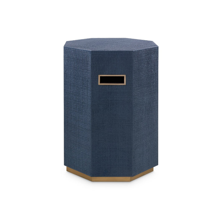 Octavia Side Table, Storm Blue
