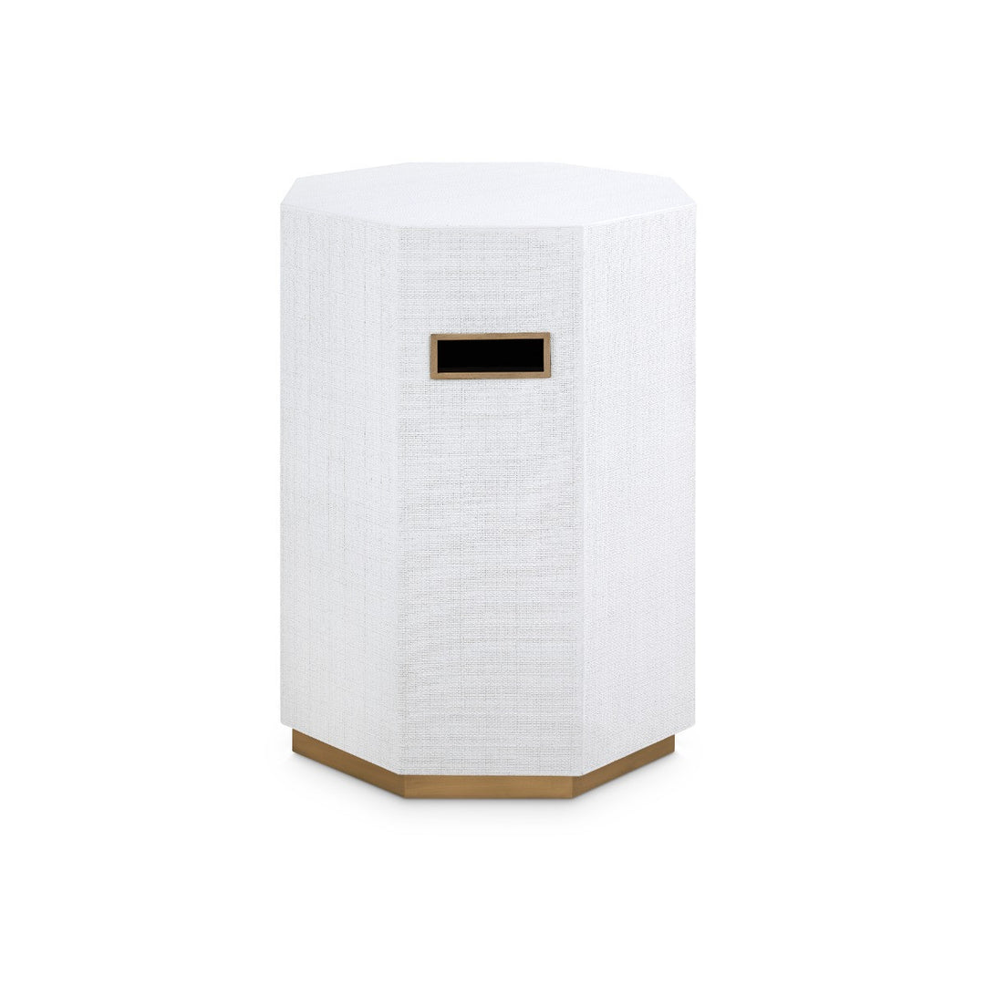 Octavia Side Table, Vanilla