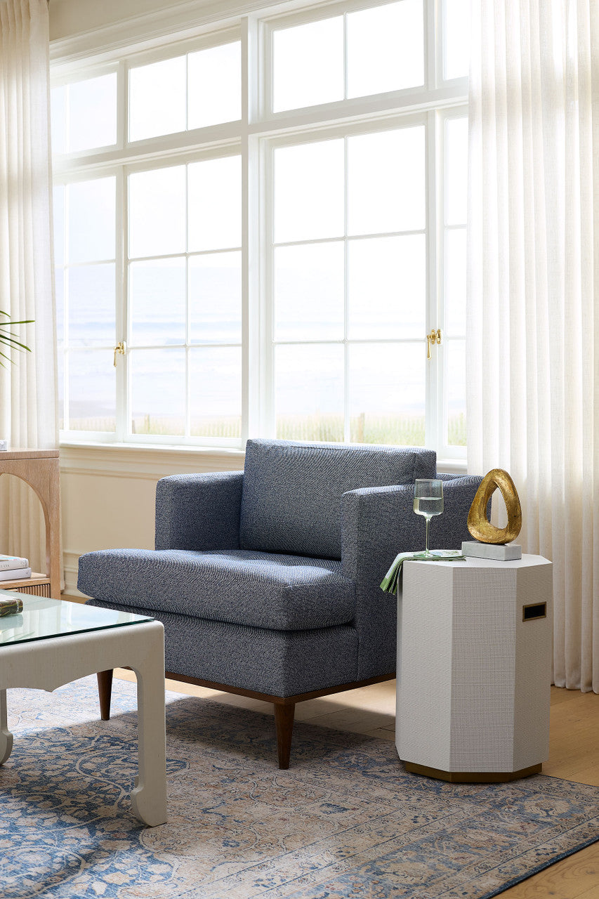 Octavia Side Table, Vanilla