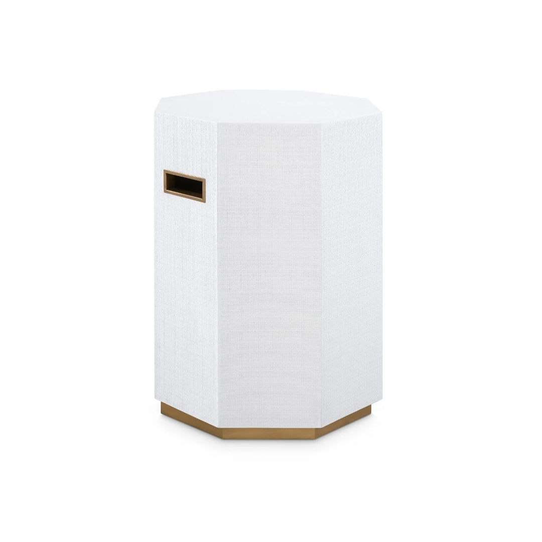 Octavia Side Table, Vanilla