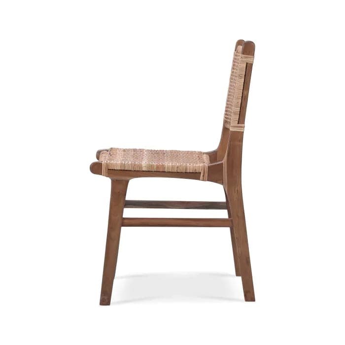 Logan Teak Dining Chair-Bramble-BRAM-85032TRN-RNAT-Dining Chairs-2-France and Son