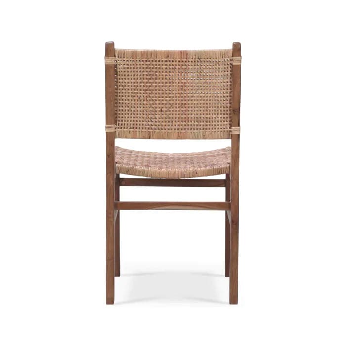 Logan Teak Dining Chair-Bramble-BRAM-85032TRN-RNAT-Dining Chairs-3-France and Son