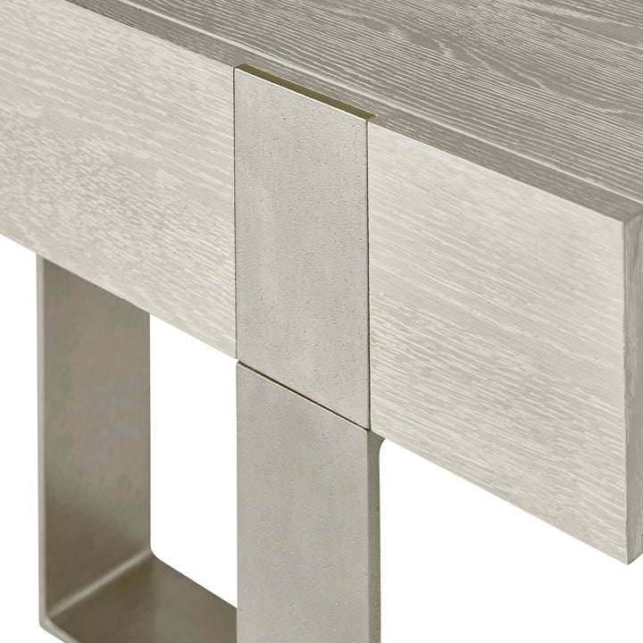 Tempo Metal Base Nightstand