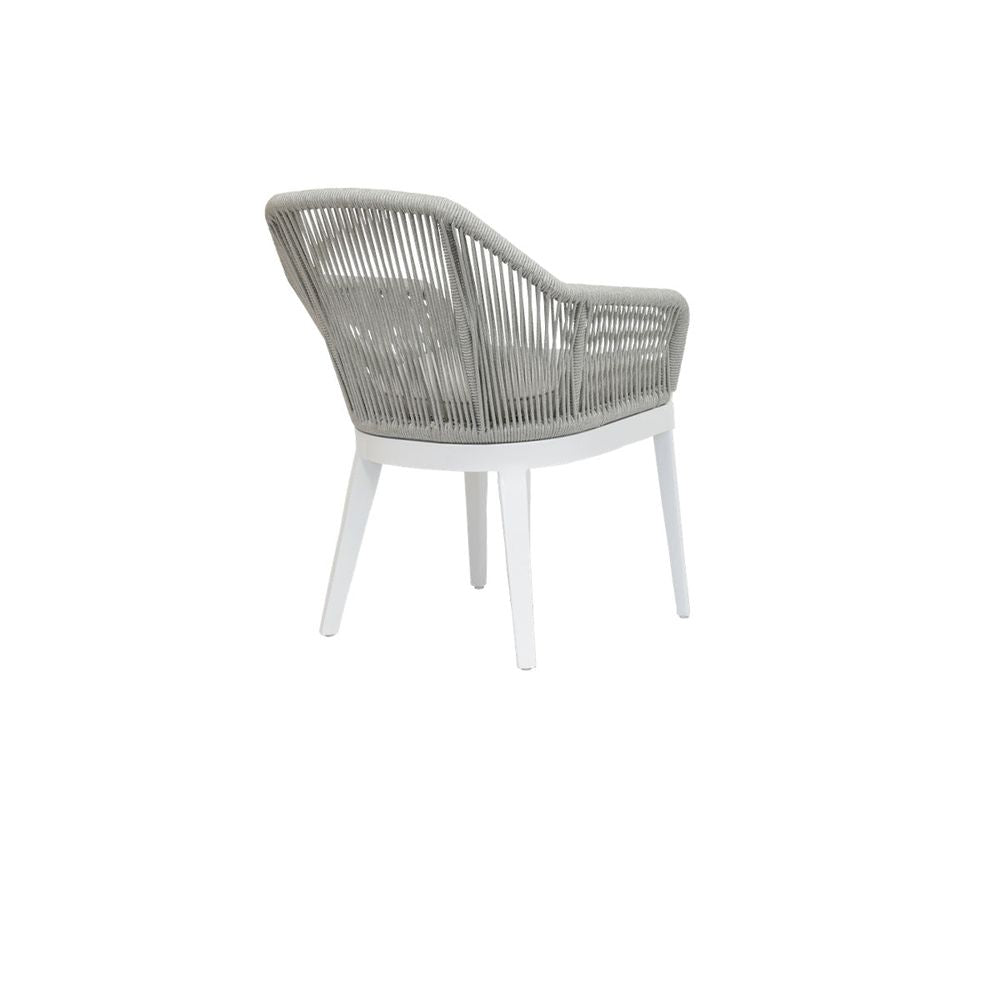Outdoor Dining Chairs Miami Dining Chair in Echo Ash w/ Self Welt