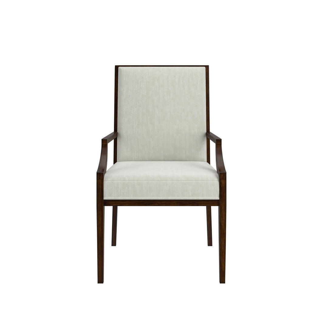 Eave Upholstered Arm Chair — Hazelnut