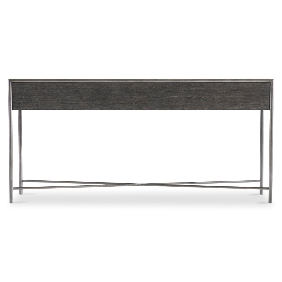 Outline Console Table in Kohl Finish