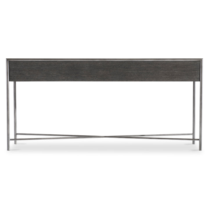 Outline Console Table in Kohl Finish