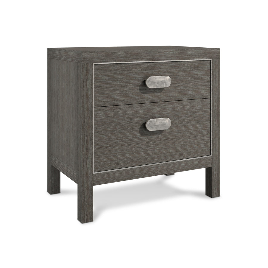 Prado Nightstand in Porcini Finish - 28-Inch Width
