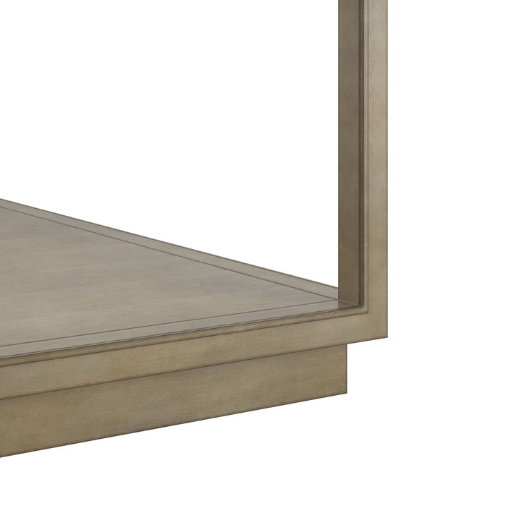 Glaze Square Cocktail Table Quartz