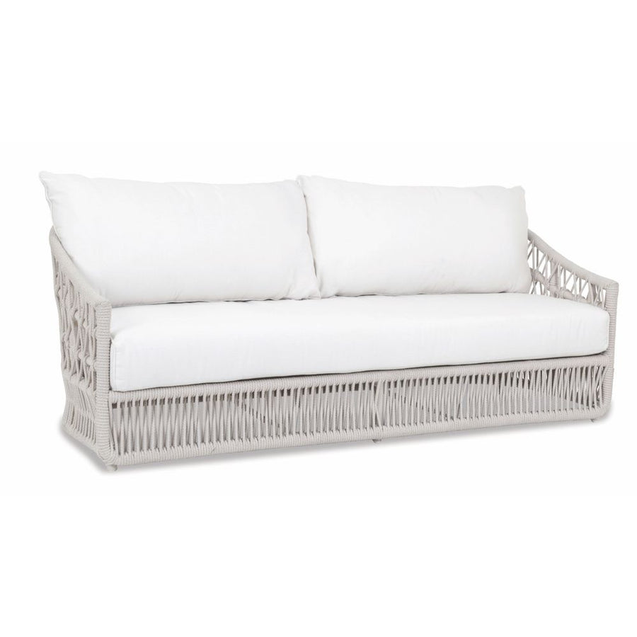 Outdoor Sofas and Sectionals Dana Rope Sofa in Linen Canvas w/ Self Welt