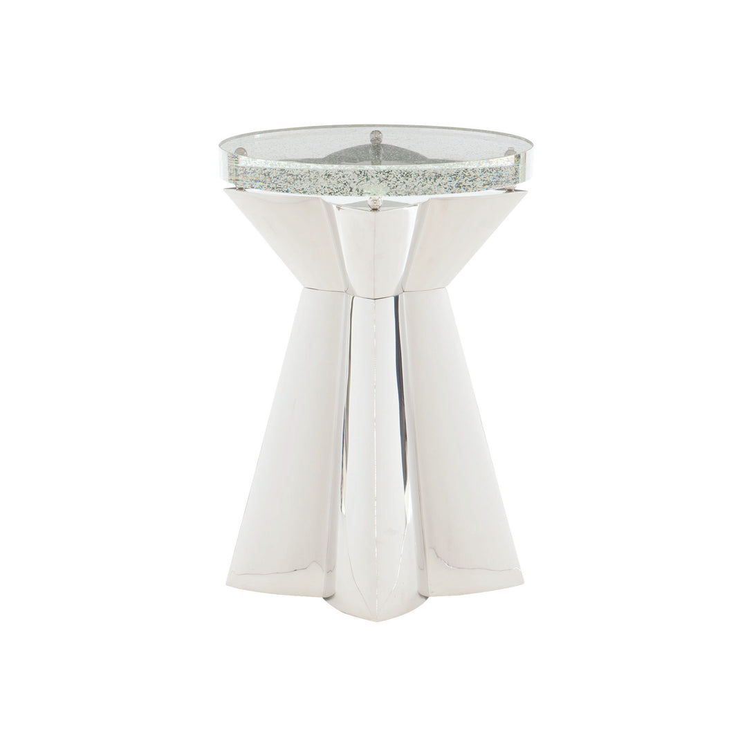 Anika Round Chairside Table
