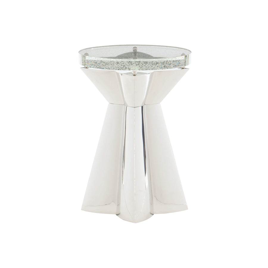 Anika Round Chairside Table
