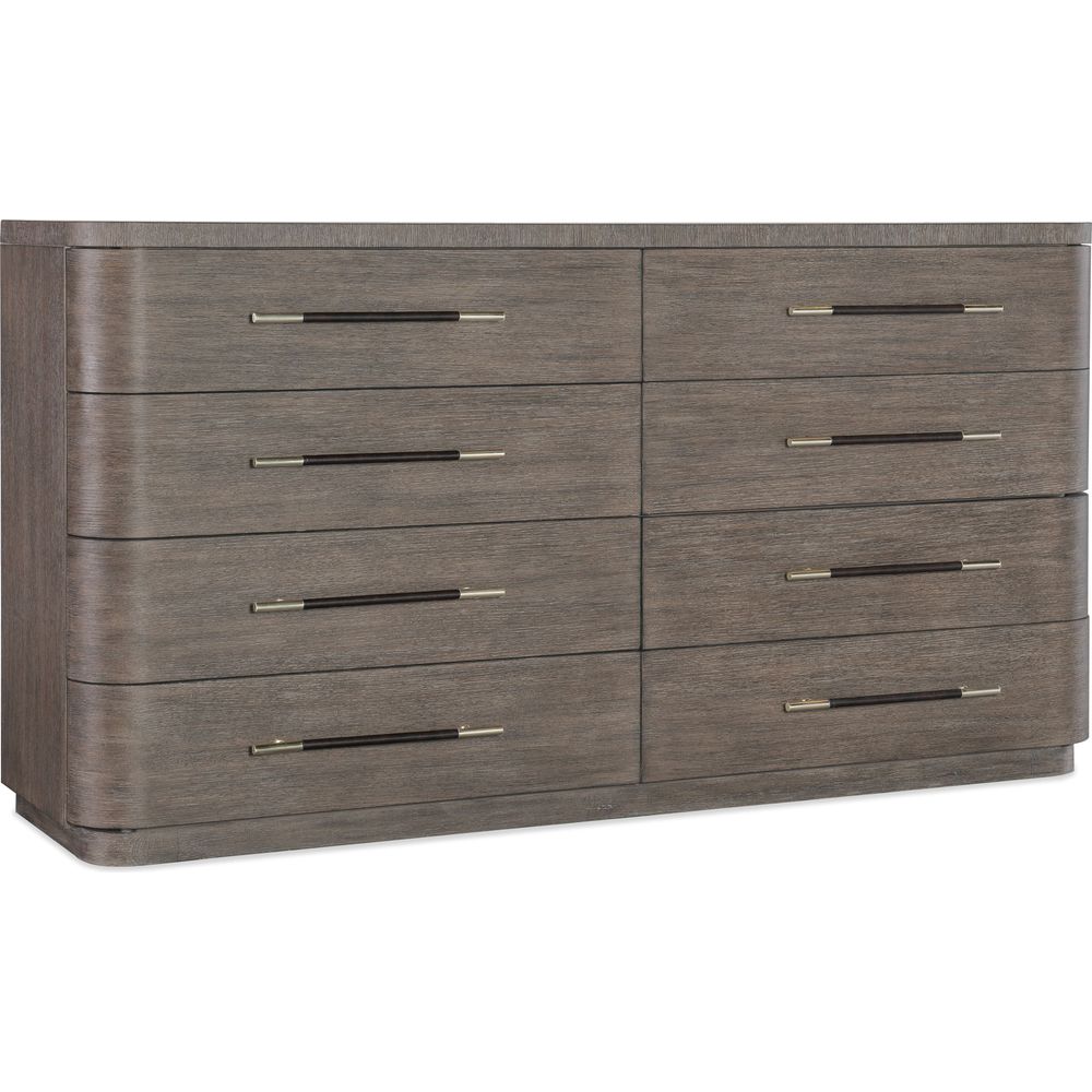 Dressers & Chests Modern Mood Dresser - Dark Wood