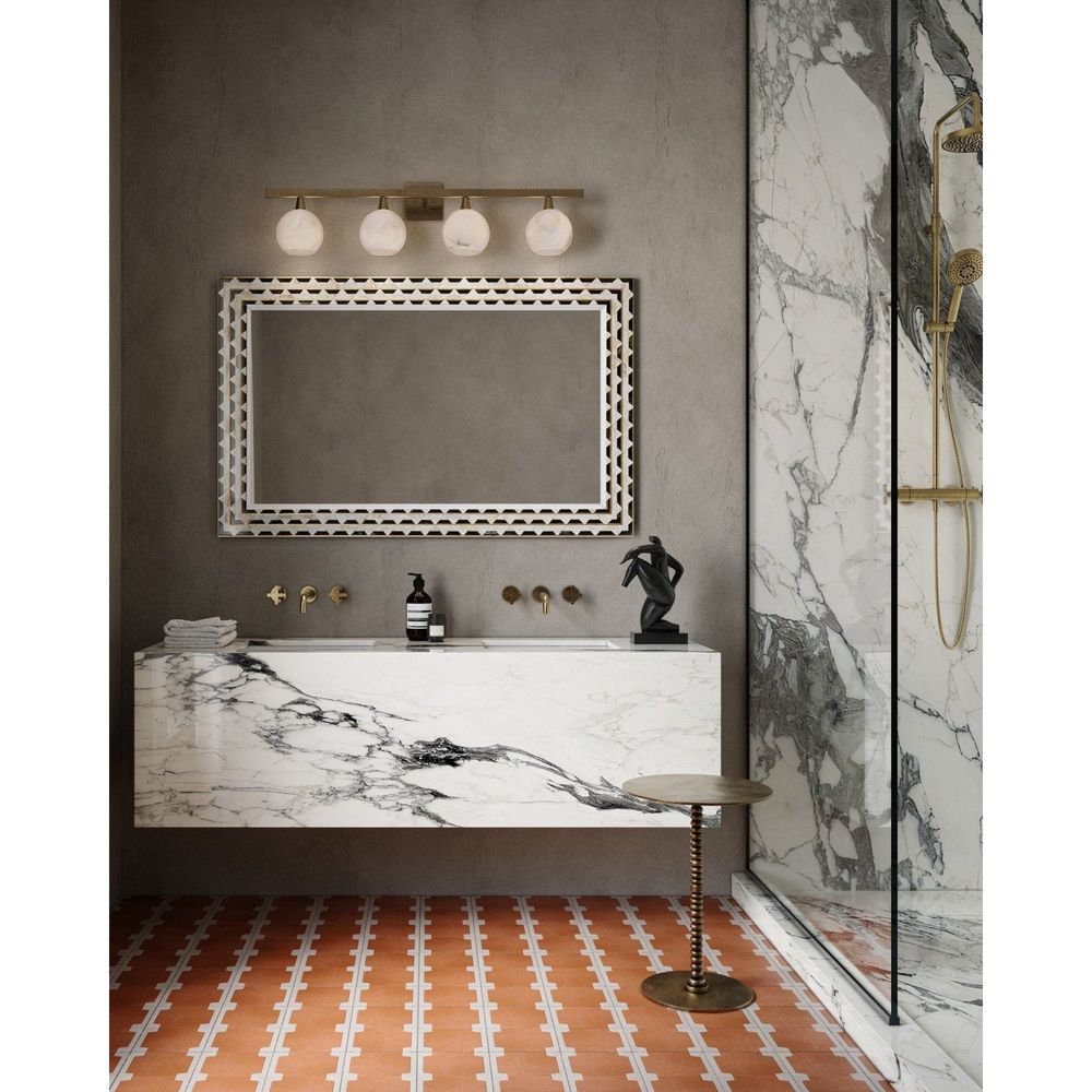 Bathroom Lighting Bombelles Brass Bath Bar