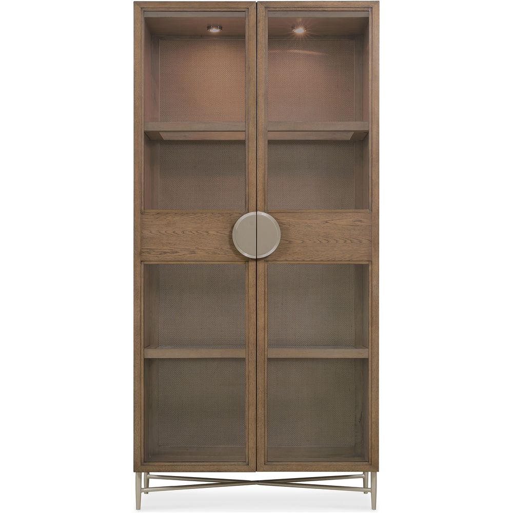 Ballad Display Cabinet - Medium Wood