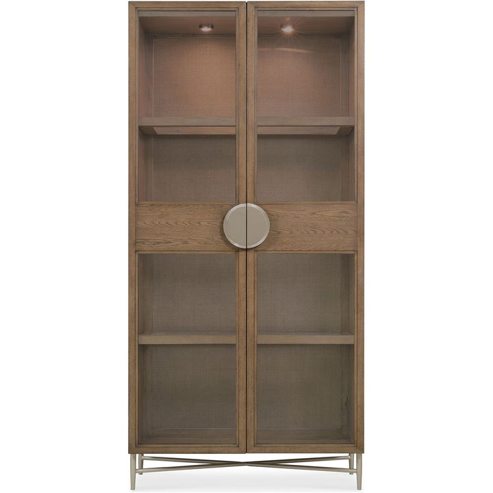 Ballad Display Cabinet - Medium Wood