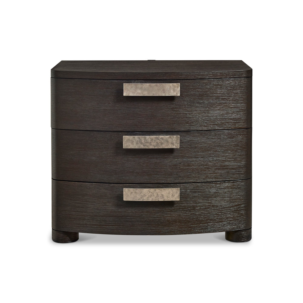 Geneve 3 Drawer Nightstand, 34"