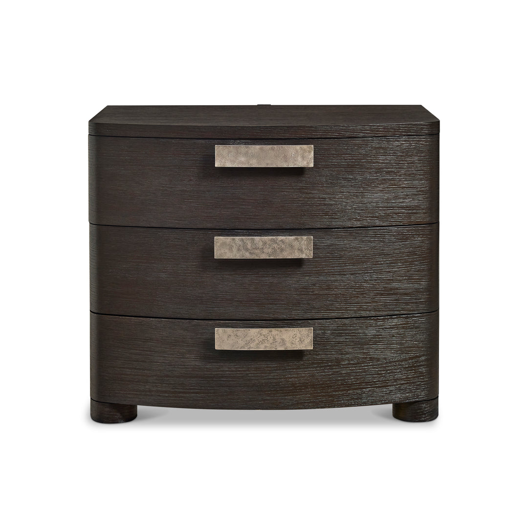 Geneve 3 Drawer Nightstand, 34"