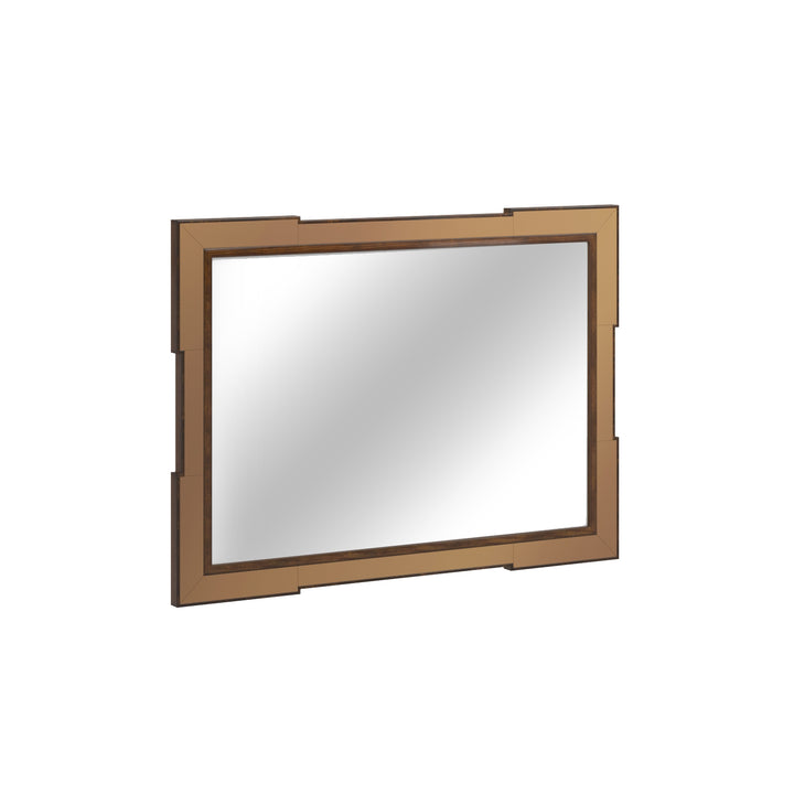 Eave Rectangular Mirror — Hazelnut