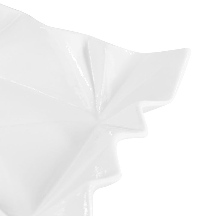 Origami Set of 3 Catch All, Blanc de Chine