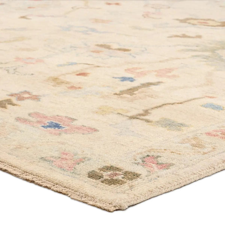 Aveline Handknotted Floral Cream/Multicolor Area Rug-Jaipur-JAIPUR-RUG157832-Rugs9x13-4-France and Son