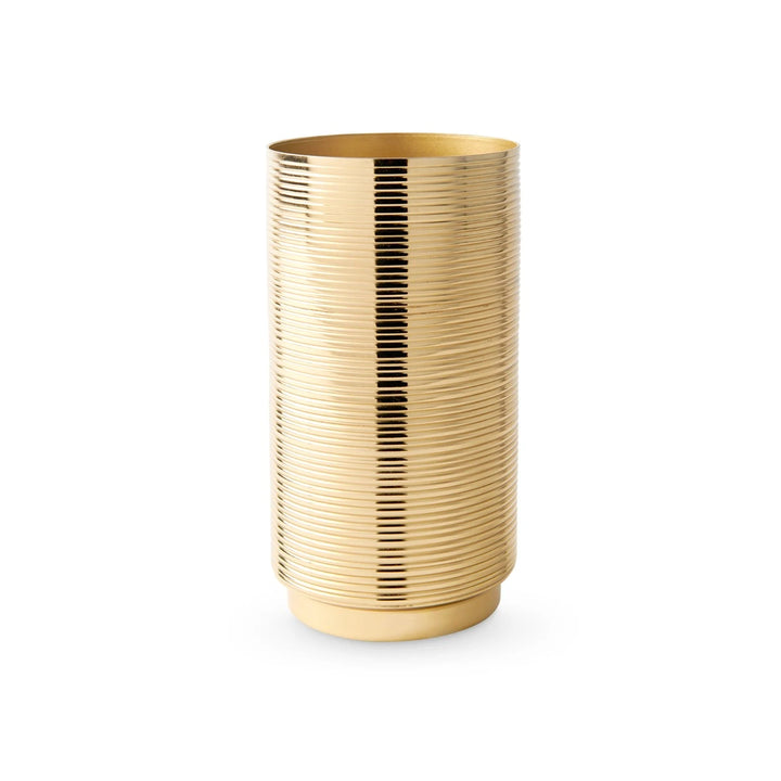 Orosco Large Vase, Brass
