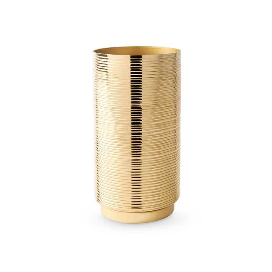 Orosco Large Vase, Brass
