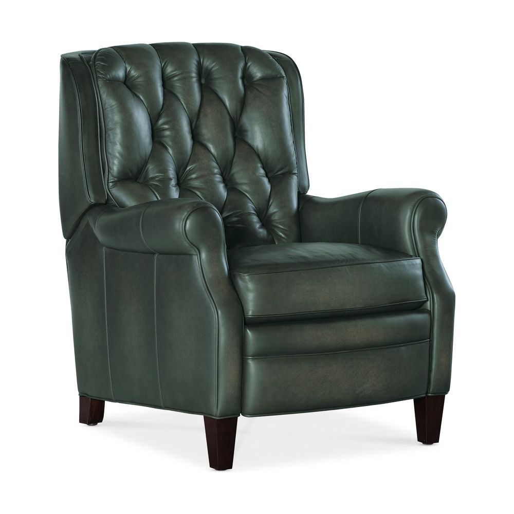 Lounge Chairs: Recliners Lorenzo Press Back Recliner - Green