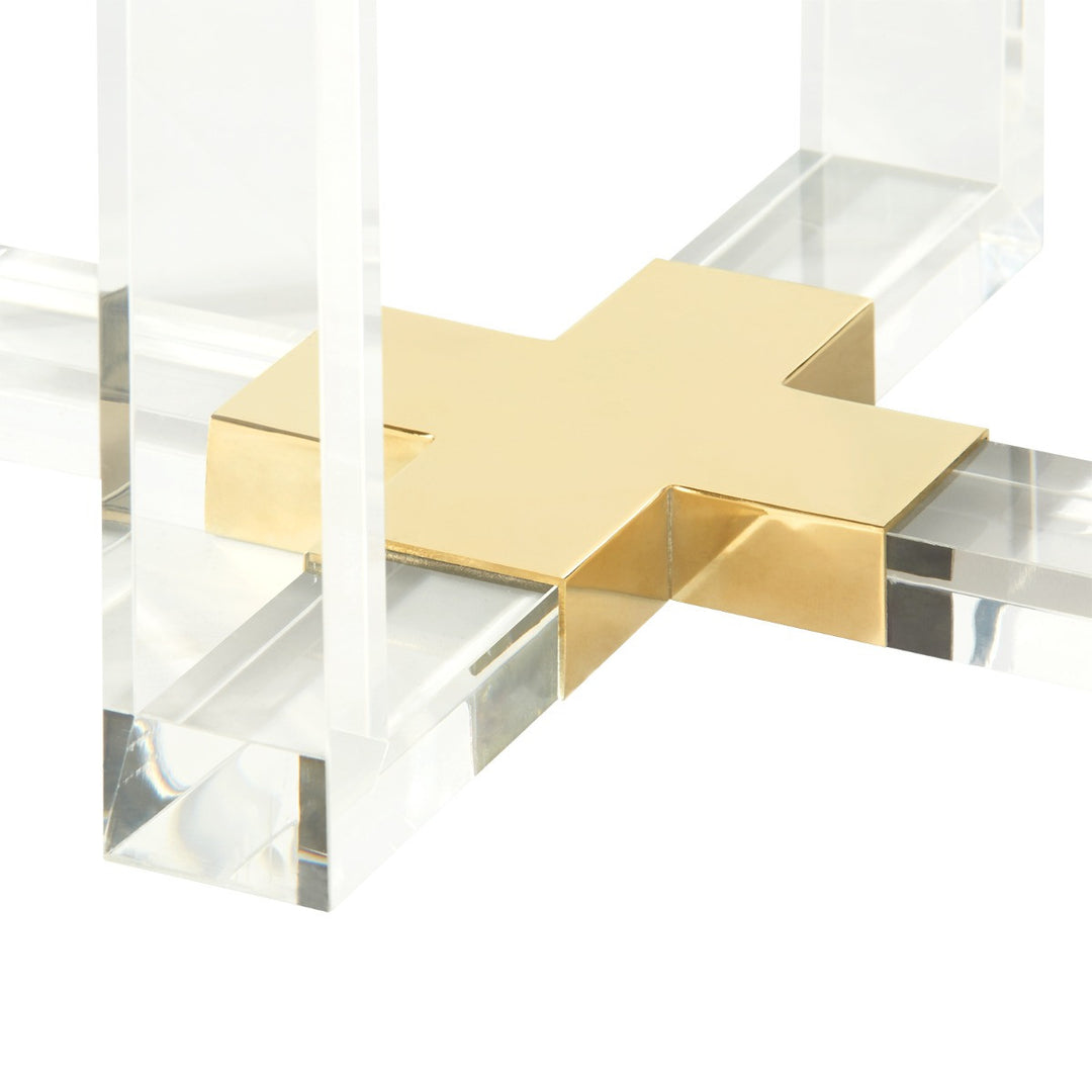 Otis Side Table, Clear