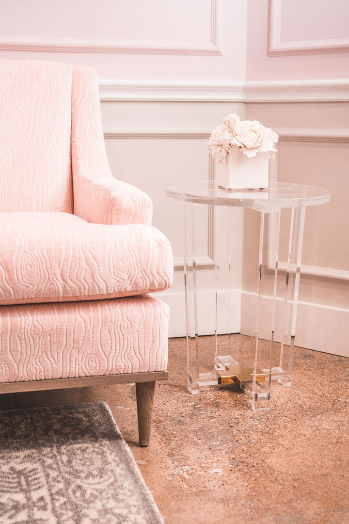 Otis Side Table, Clear
