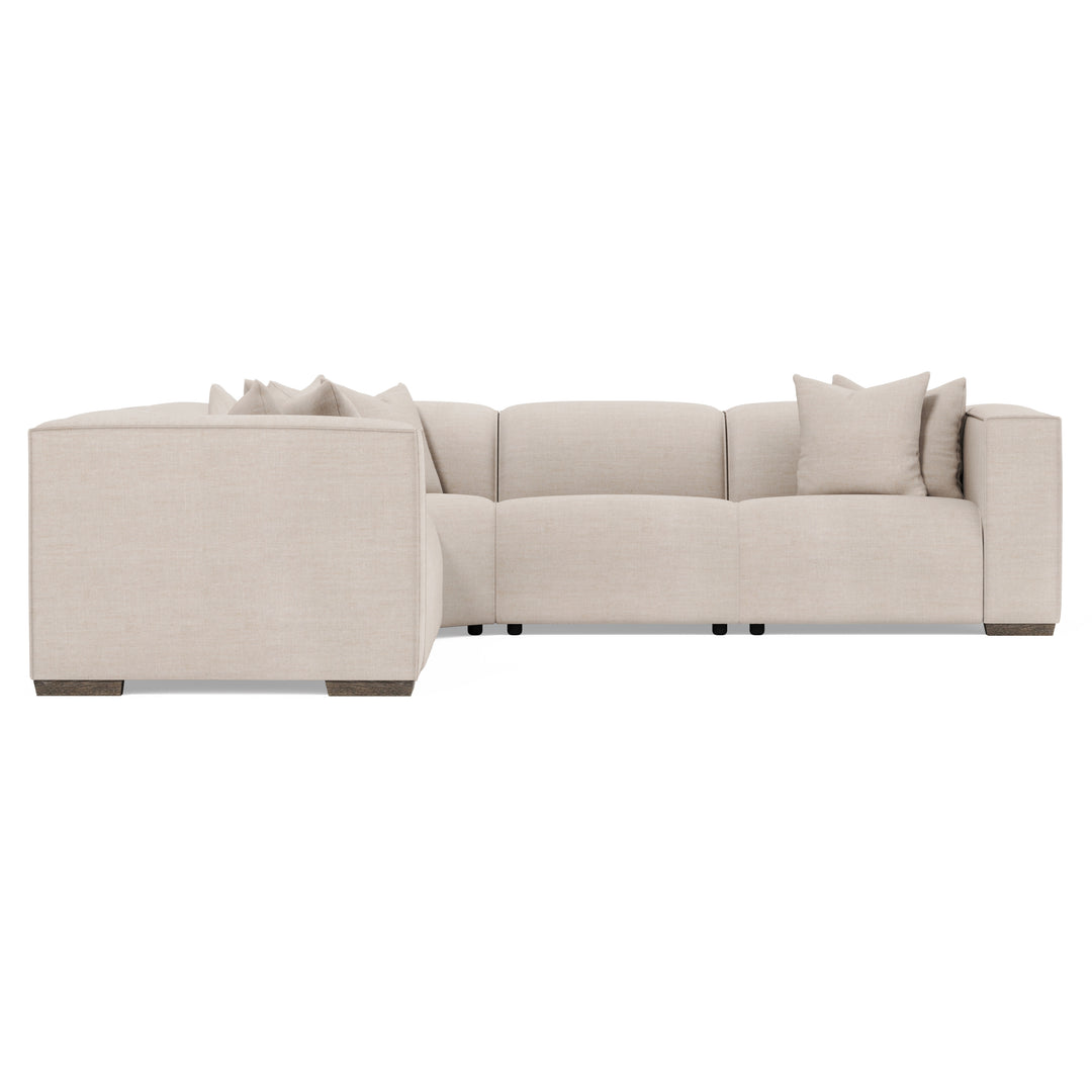 5 Piece Bliss Fabric Power Motion Sectional Recliner
