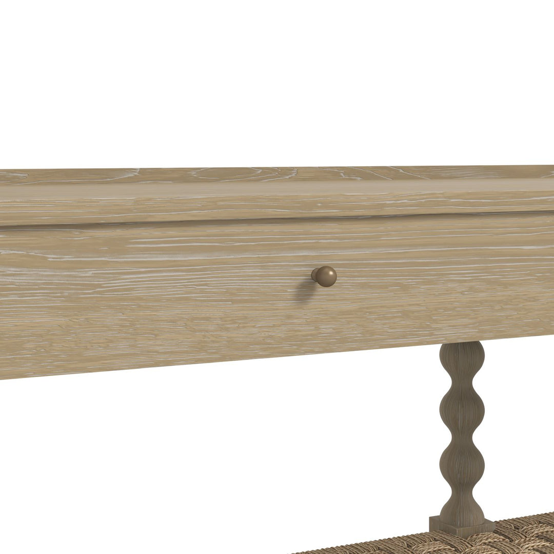 Haven Console Table — Sun Oak