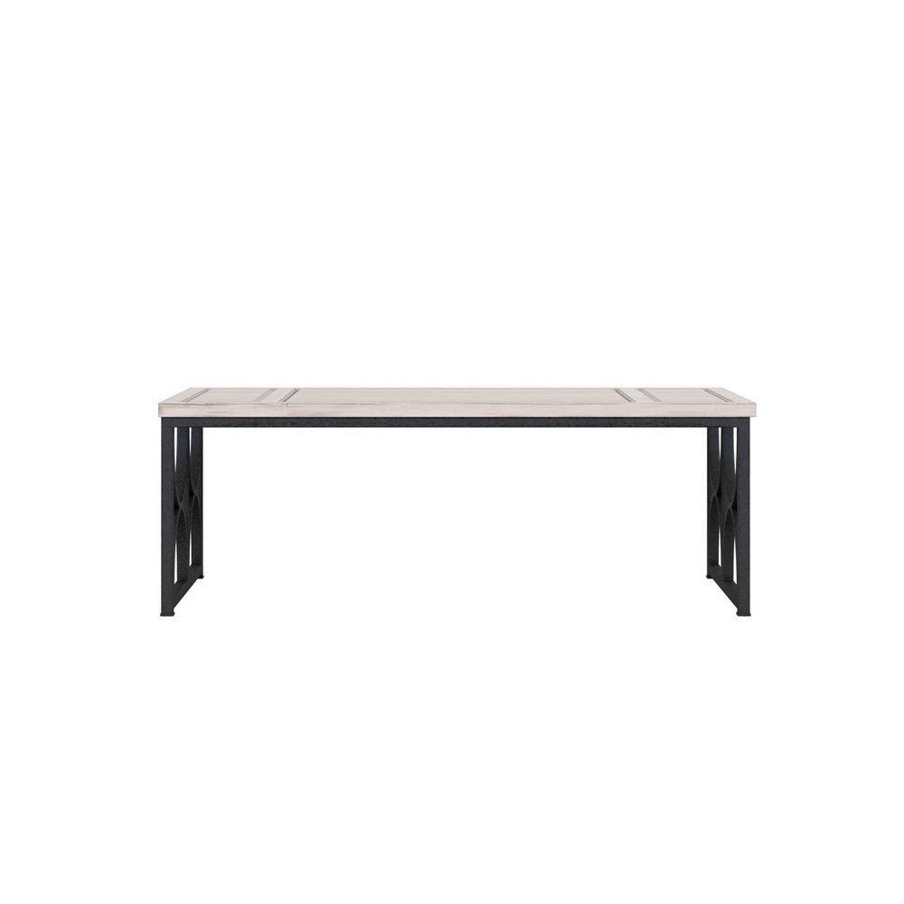 Coffee Tables Alcove Metal Cocktail Table - White