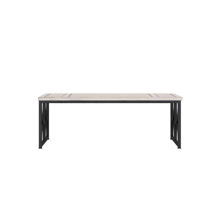 Coffee Tables Alcove Metal Cocktail Table - White