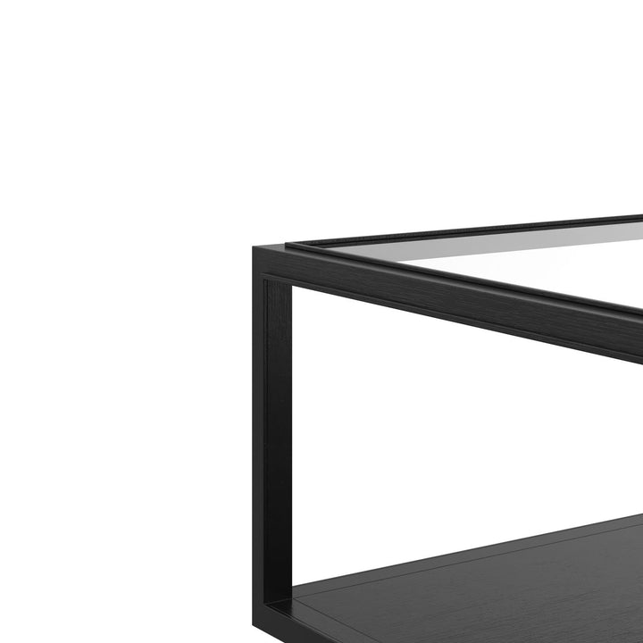 Glaze Square Cocktail Table Onyx