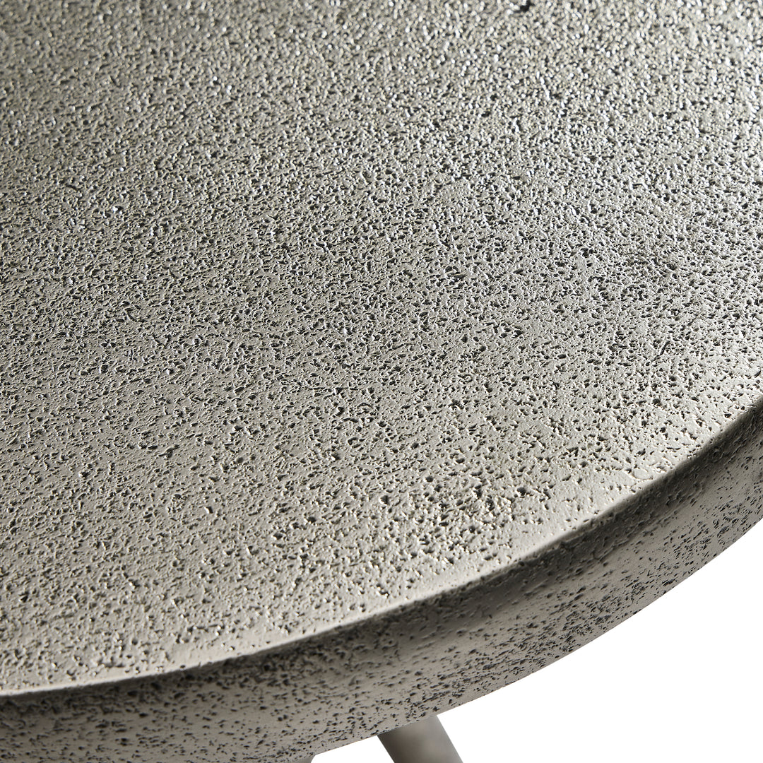 Linea Pedestal Side Table