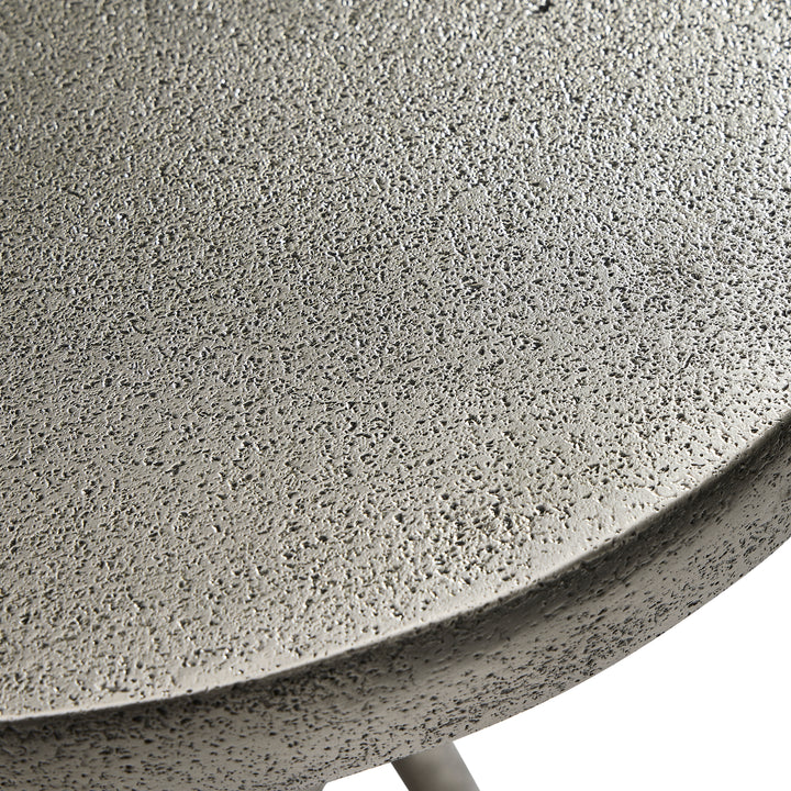 Linea Pedestal Side Table