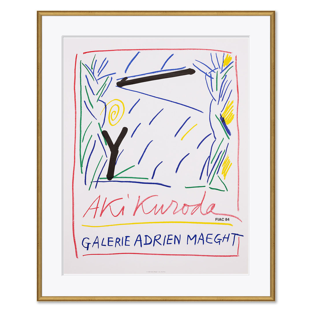 Aki Kuroda - Fiac 84 by Soicher Marin