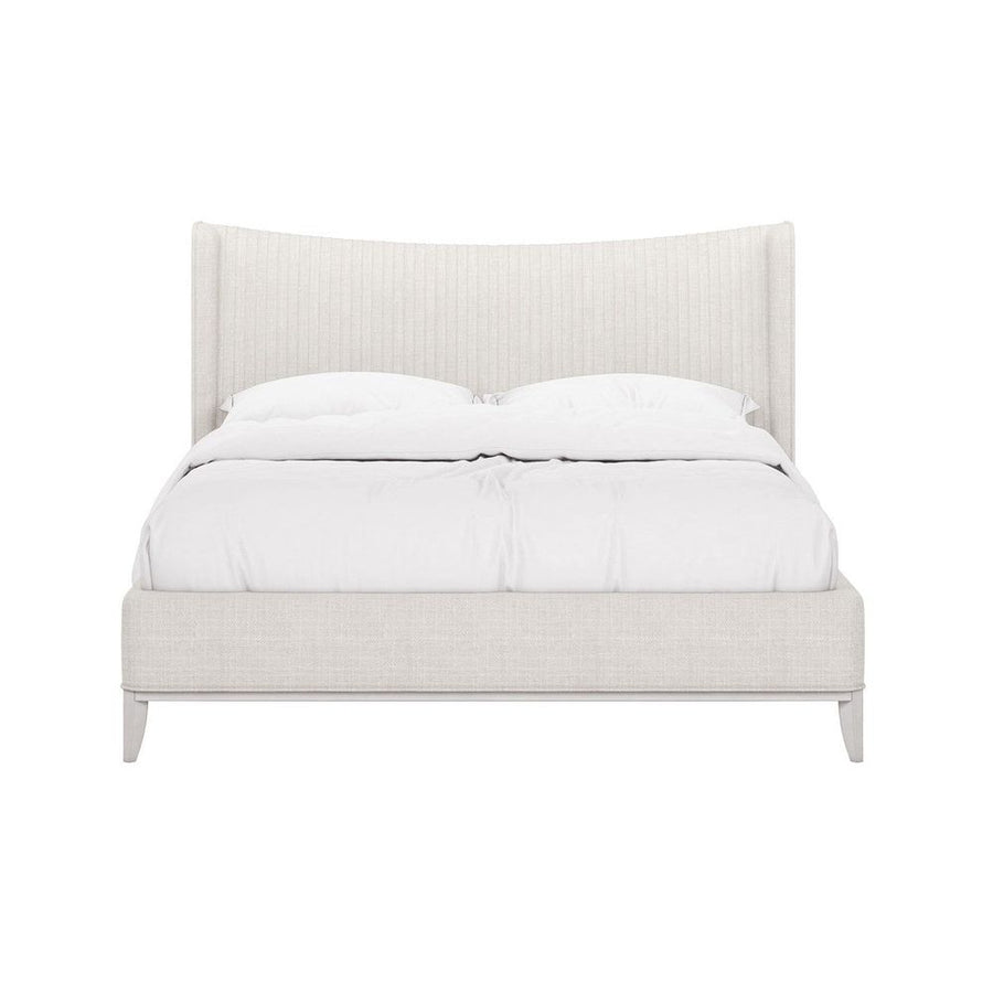 Beds Mezzanine Queen Upholstered Shelter Bed - Grey